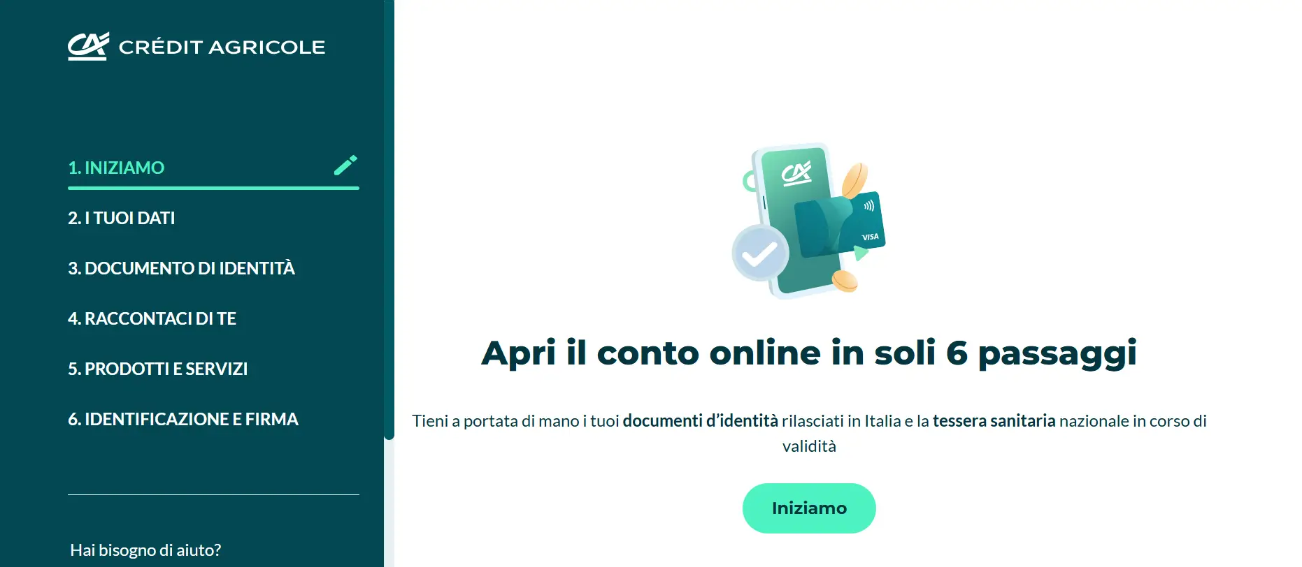 aprire conto cointestato credit agricole