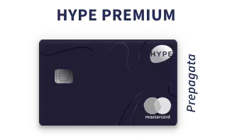 prepagata con iban hype premium