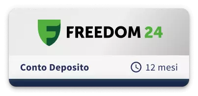 Freedom24 Conto Deposito 12 Mesi