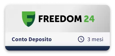 Freedom24 Conto Deposito 3 Mesi