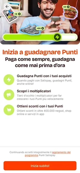 satispay programma punti